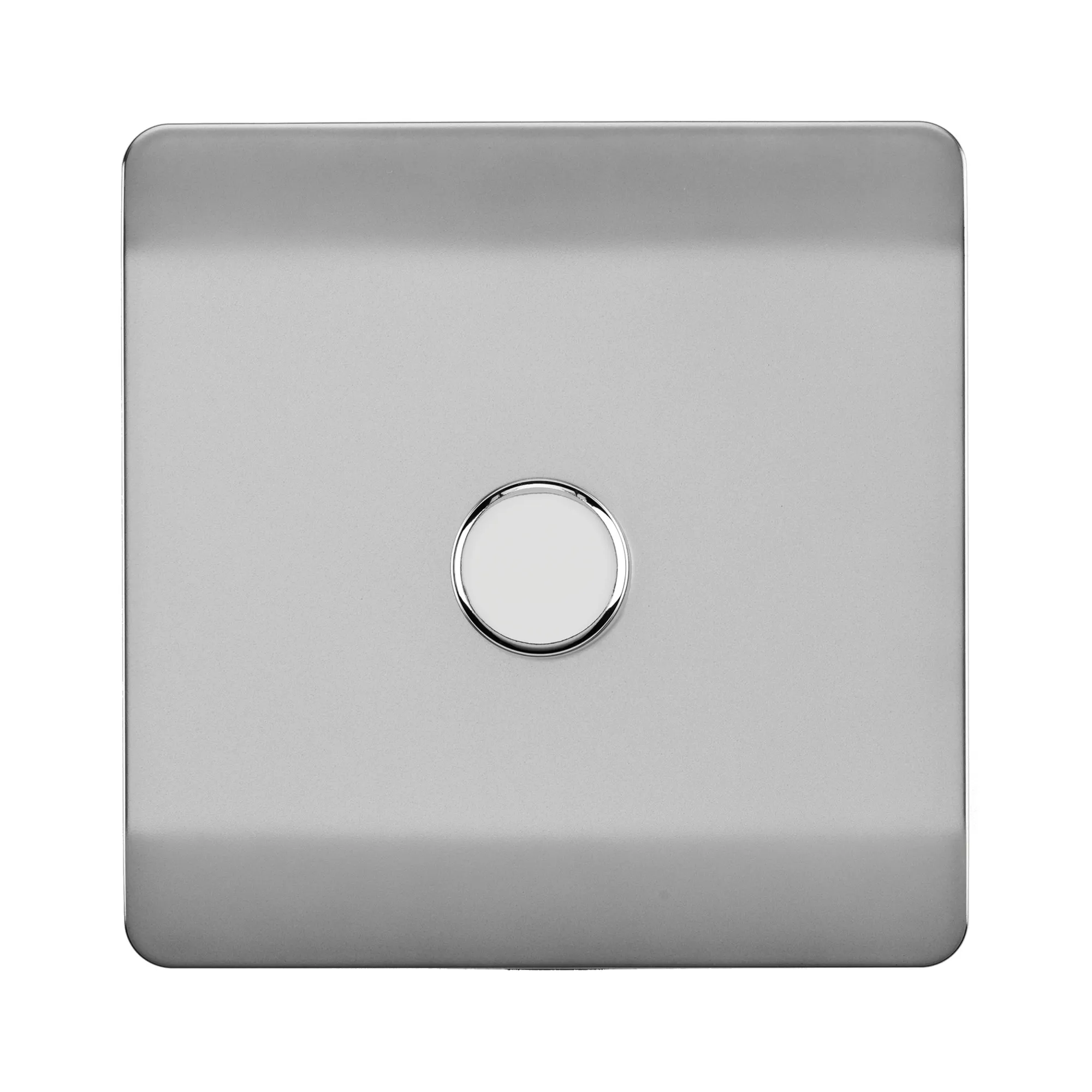 Brushed Steel Wiring Accessories Trendi Decorative Screwless